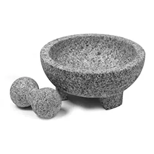 Лидер продаж травяная дробилка Molcajete из очень большого гранита для пестика и специй