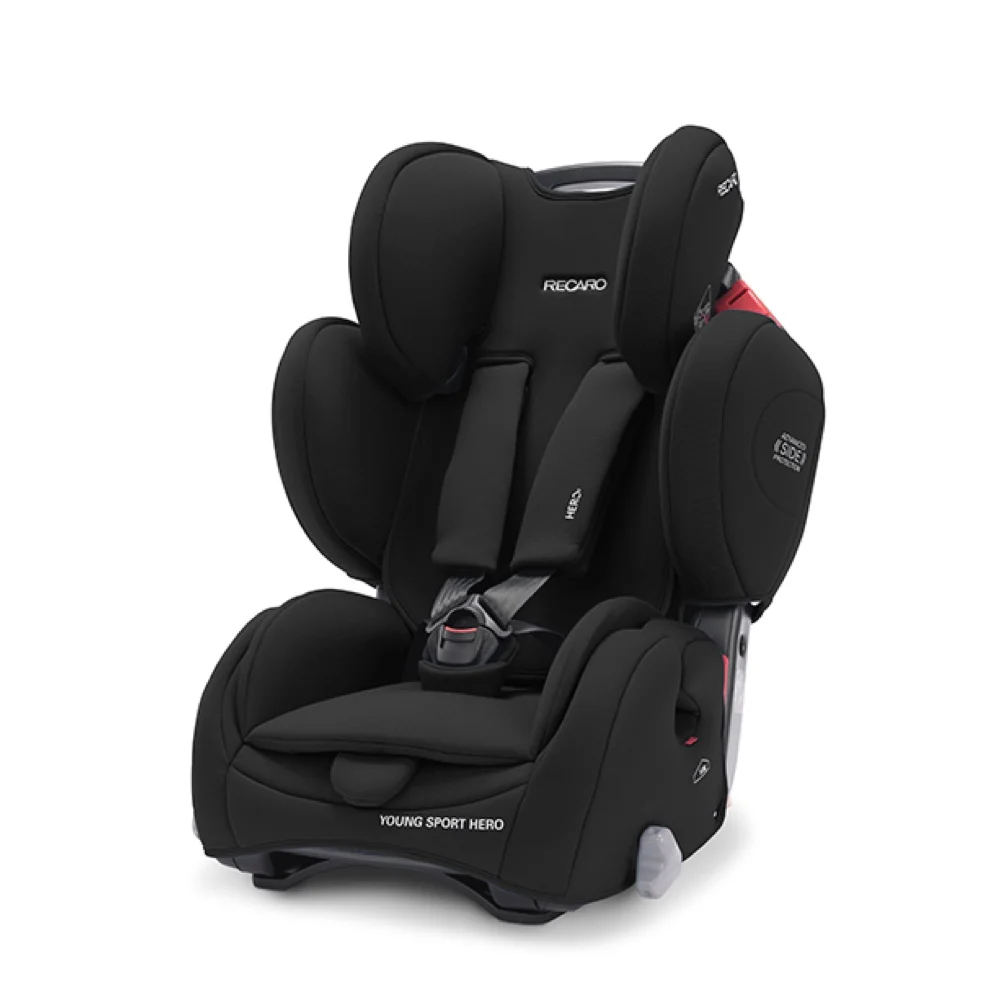 
Deep Back Baby Car Seat Recaro Young Sport Hero Gr. 1/2/3 