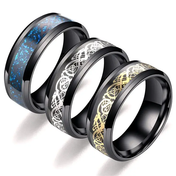 Stainless Steel Couple Rings Men Women High Quality Wedding Finger Stainless Steel Tungsten Ring from Vietnam
