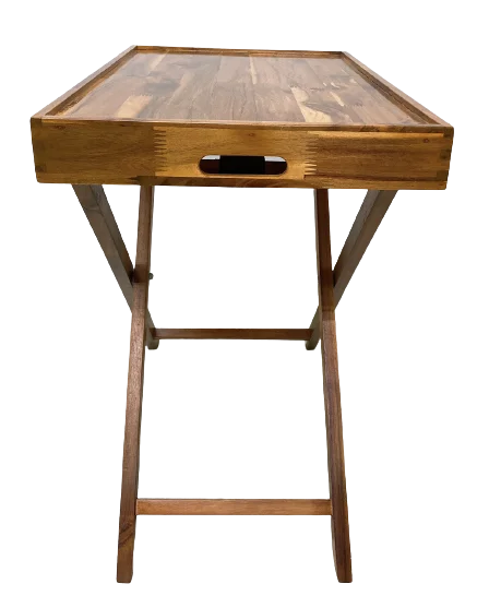 Высокое качество деревянный поднос для телевизора из акации современный роскошный Съемный боковой настольный домашний декор мебели гостиной