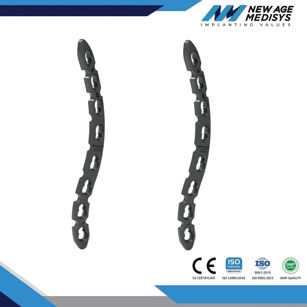 Safety Locking Plates Titanium Orthopedic Implants Anterior Clavicle Plate Hospital Usage CE ISO Certified