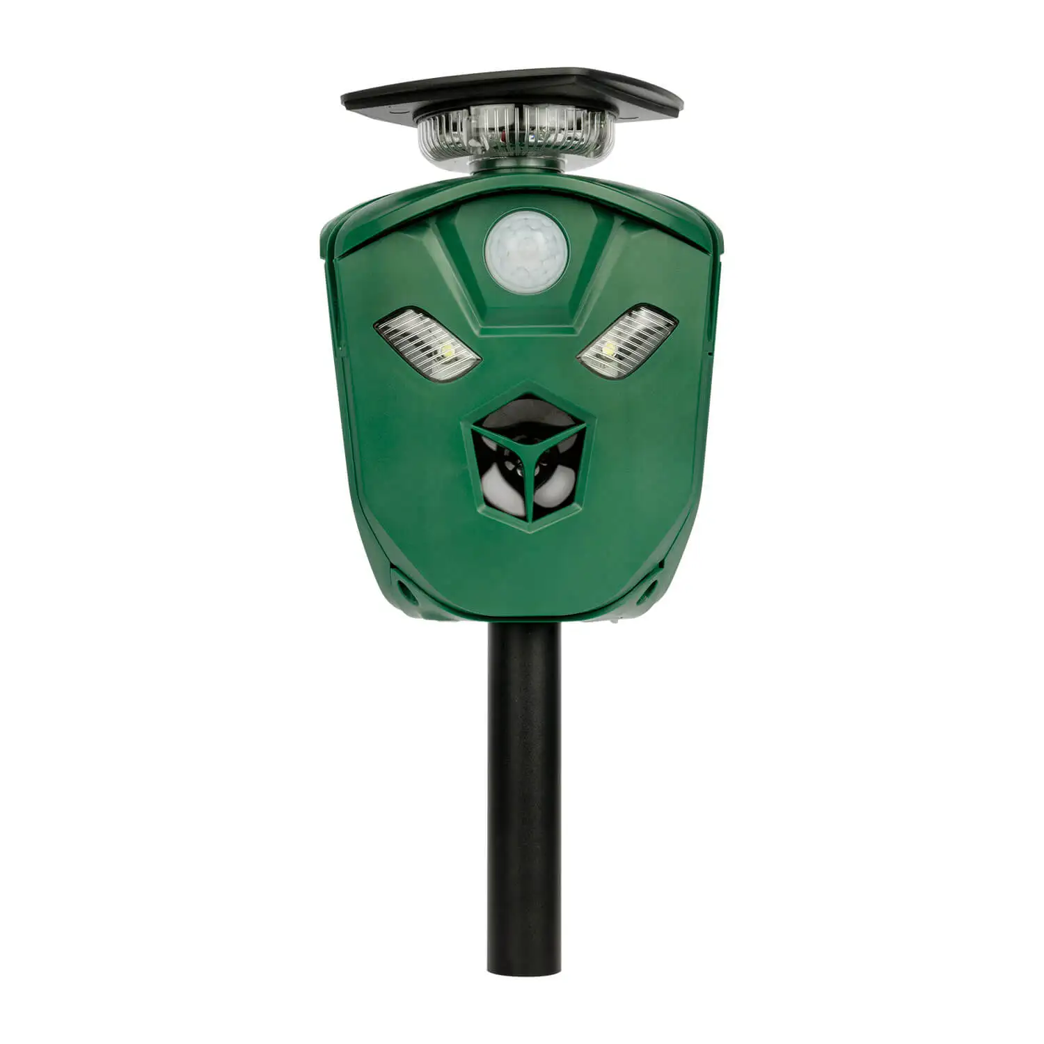 360Degree Motion Sensor Solar Animal Repeller Flashing LED Light Repel Dog Wild Cat Raccoon Rabbit Deer Bird Pigeon Sparrow Bat