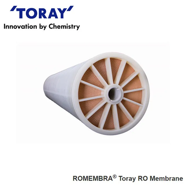 Промышленный мембранный элемент обратного осмоса Toray, 4 дюйма, сверхнизкое давление, солоноватая вода