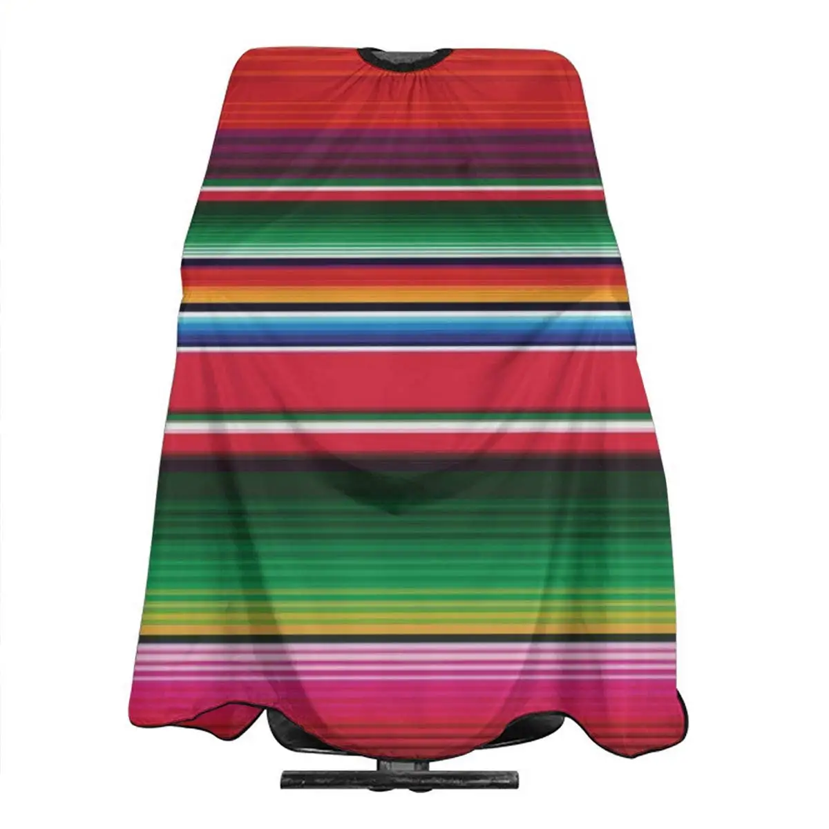 Barber Cape Colorful Mexican Stripes Salon Haircut Apron Professional Hair Cutting Cape Stylist Salon Supplies
