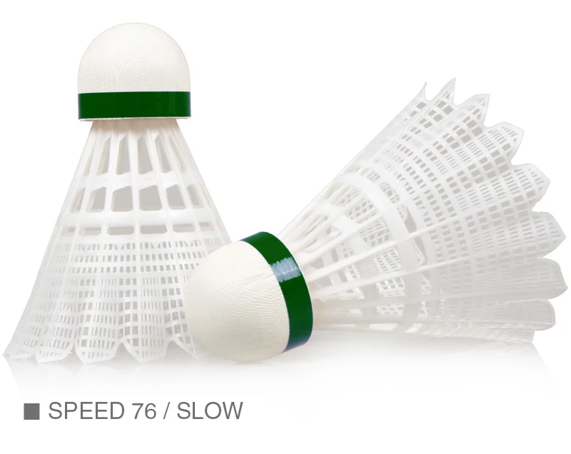 X 2021 best shuttlecock Customize nylon shuttlecocks tube Made in Taiwan speed 76 slow