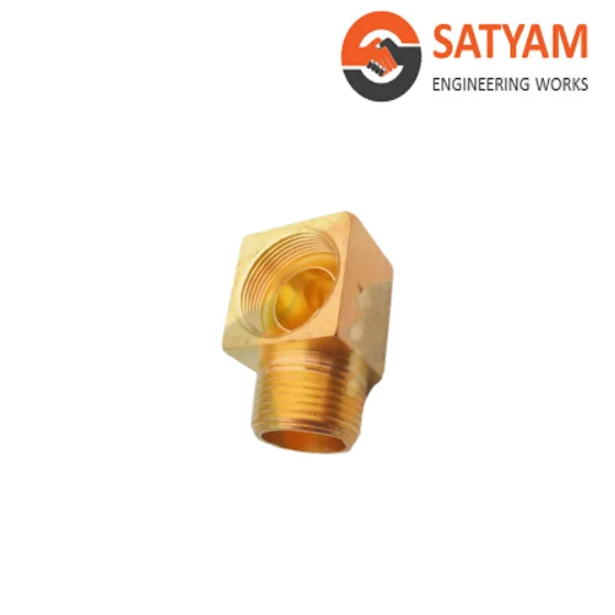 Brass 90 Degree street Elbow pipe fittings on hot sale by ISO standard Indian manufacturer company