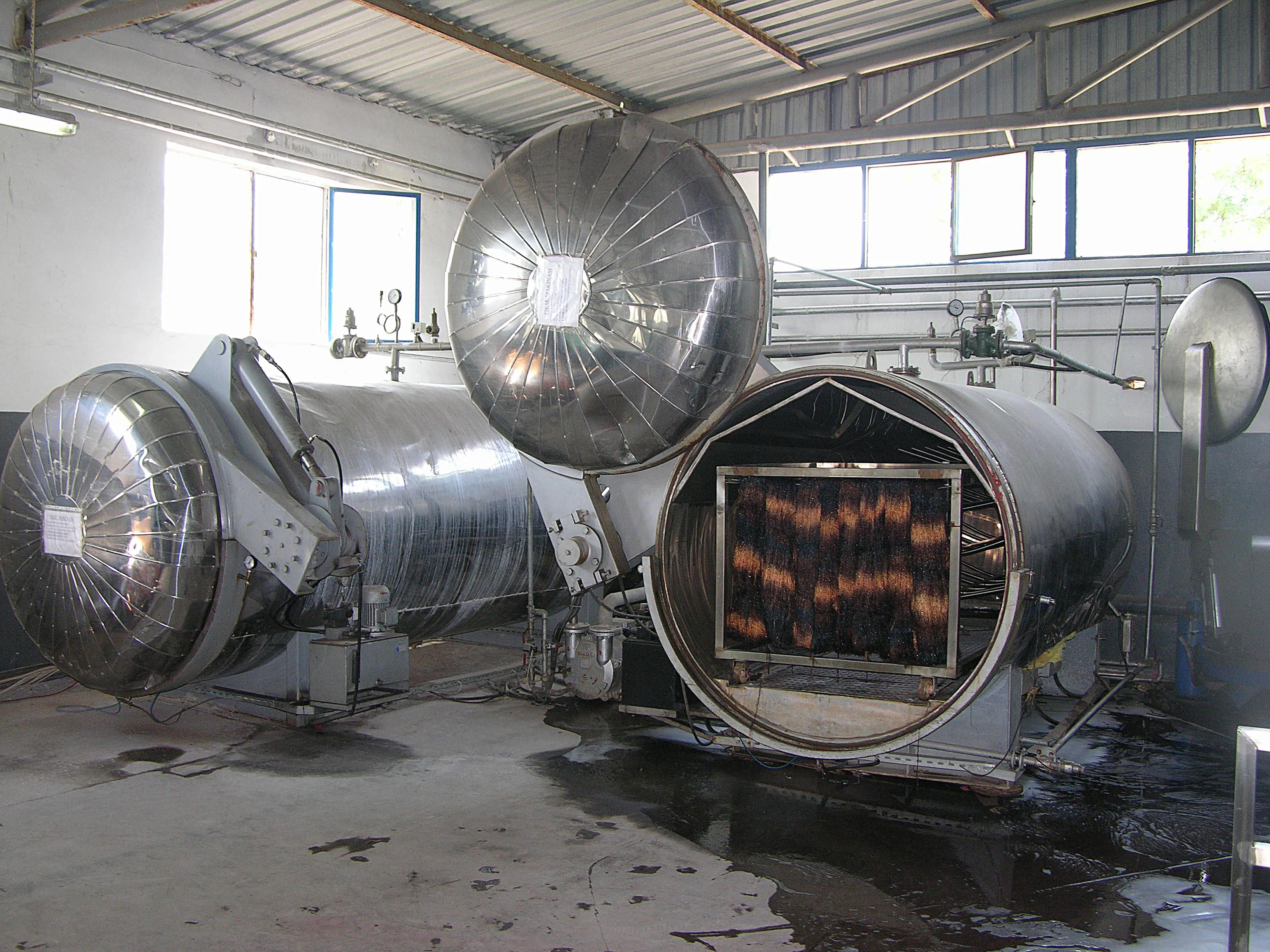 Textile Cone Bobbin Yarn Fixing Conditioning Steaming Machine Steamer Autoclave HT HP