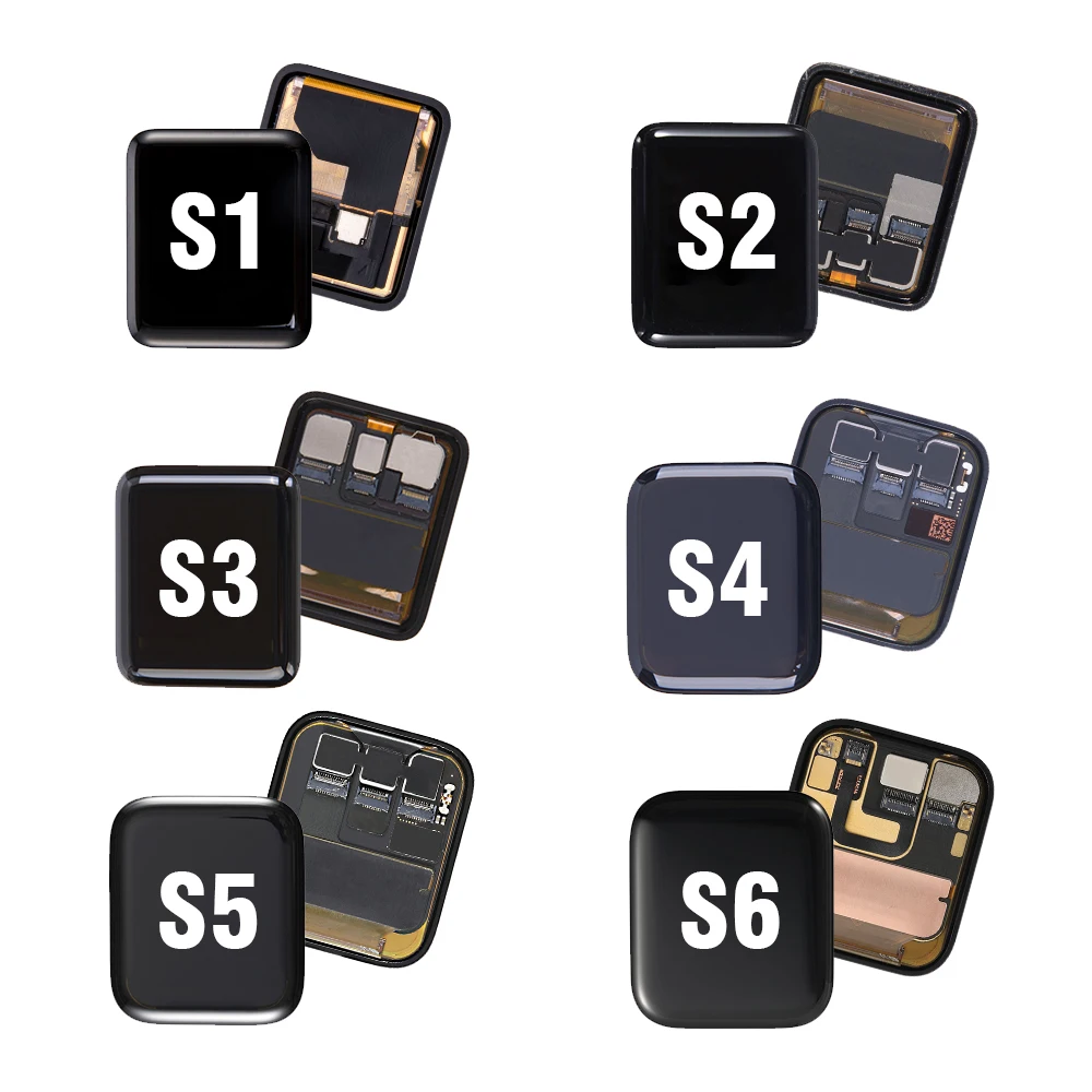 Best Price LCD Touch Screen for Apple Watch S1 S2 S3 S4 S5 S6 Screen Display 38mm 40mm 42mm 44mm for iWatch 2 3 4 5 6 LCD Screen