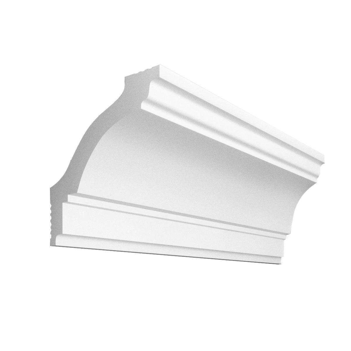 Polystyrene foam extruded ceiling molding 16/80 best price crown molding interior decoration