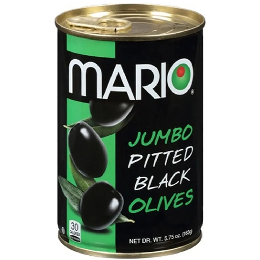 5,75 унций, зрелые черные оливки в стиле Марио камахо, безупречные, вкусные, смелые, без глютена, черные оливки
