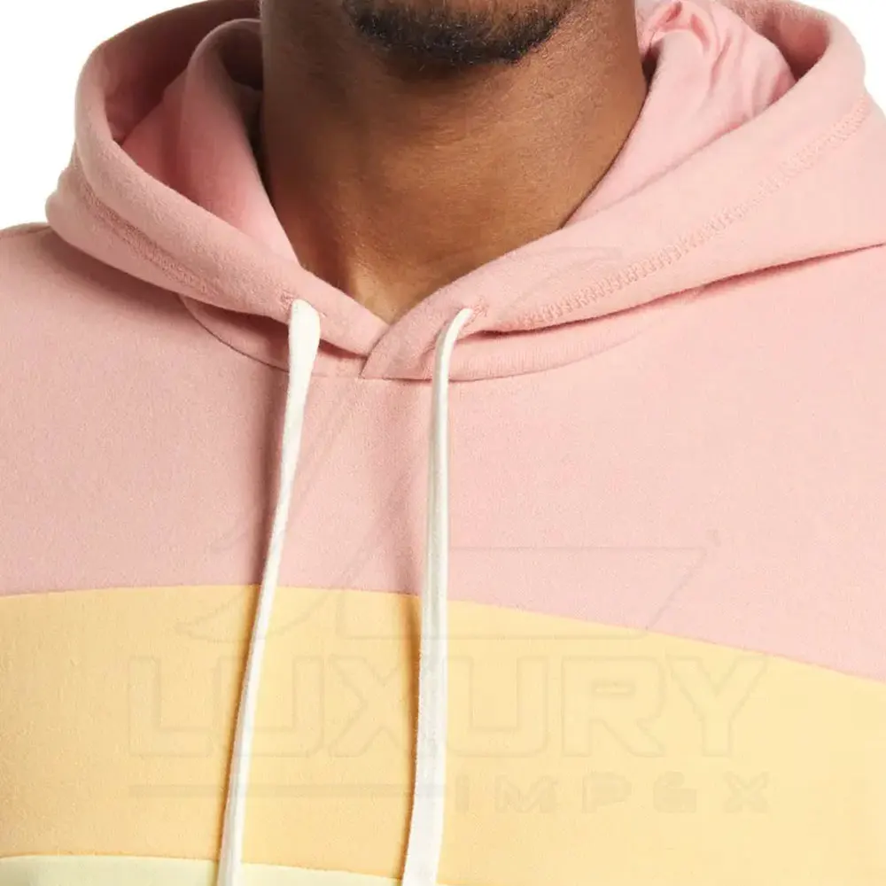 Factory Manufacturers Streetwear Men Hoodies Fashion Plus Size Color Block Men Hoodies