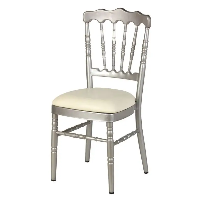 Wholesale Aluminum Transparent Clear Napoleon Chair