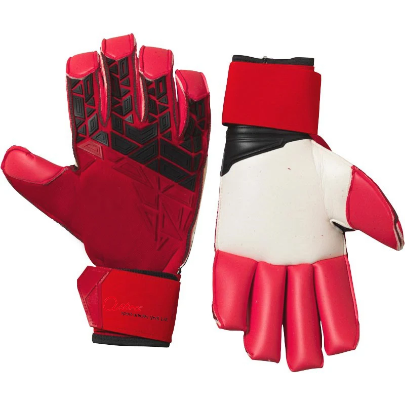 Hand Safety Professional Goalkeeper Gloves Strapped Closure for sale