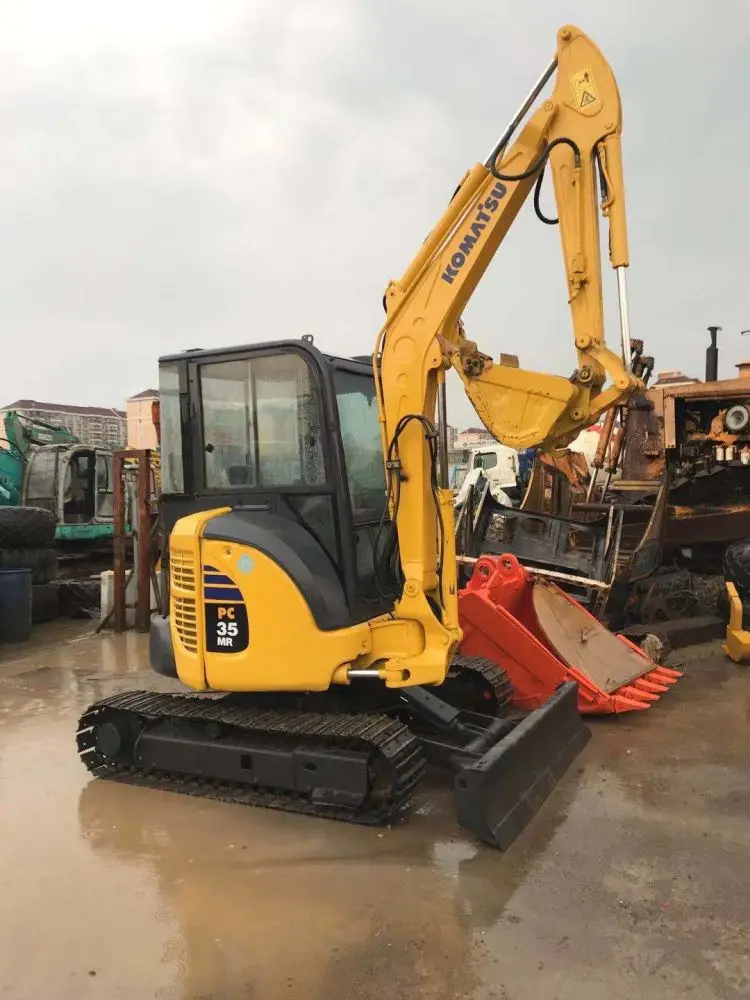 3.5 ton 3ton  mini excavator komatsu pc35/ komatsu pc35 mr 2 mini Crawler Excavator on Sale