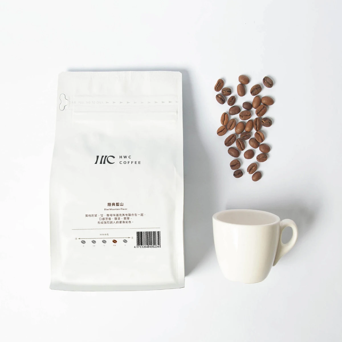 Factory price Blue Mountain Flavor hwc arabica roast whole bean coffee beans price