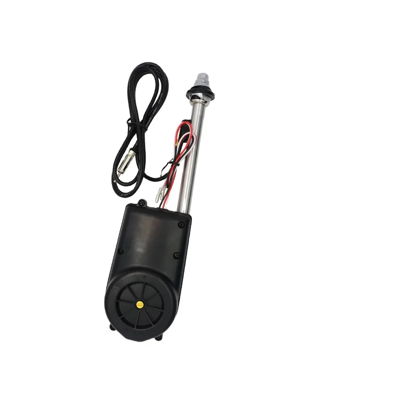 Best signal Gain 12V universal full electronic automatic car power antenna replacement kit car AM FM radio mast aerial