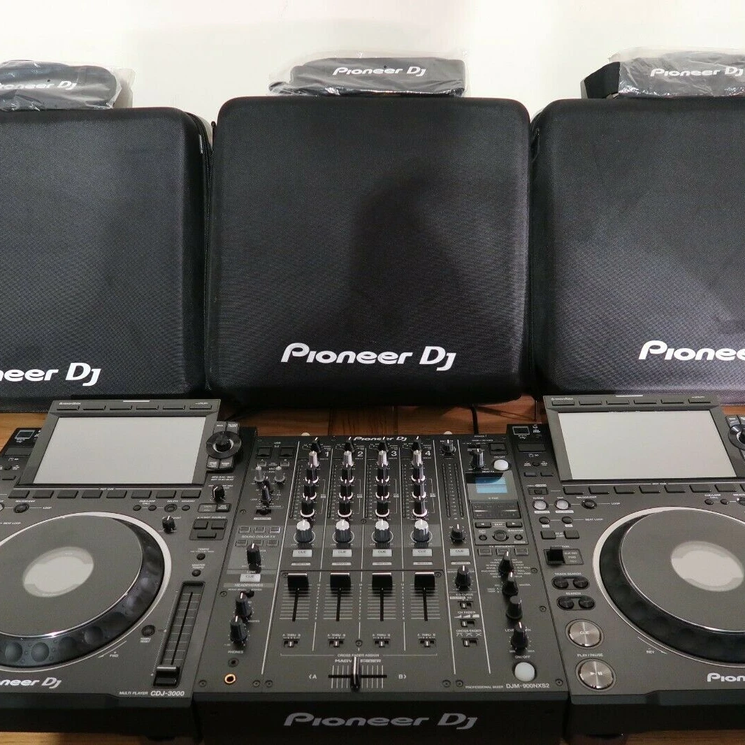 Лучшая торговля для Piooneer CDJ-3000 и DJM-900NXS2 Bundle-черный