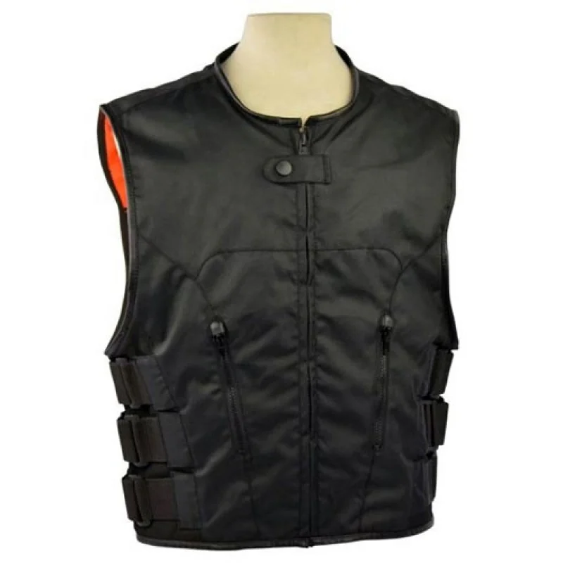 
 New Fashion High Visibility (Black Reflective) Safety Vest  