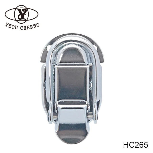 MIT customized HC265 galvanized zinc metal bright keyless lock for eco-friendly flight case light locks hardware fittings