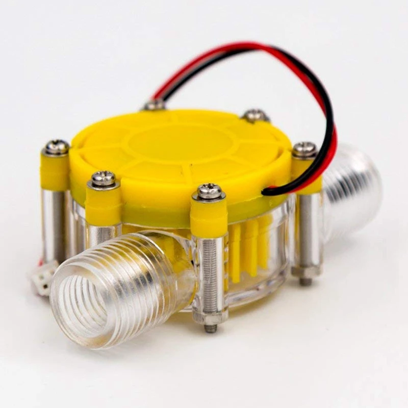 RDS Electronics-DC 5V/12V/80V 10W Water Flow Pump Mini Hydro Generator Turbine Flow Hydraulic Conversion