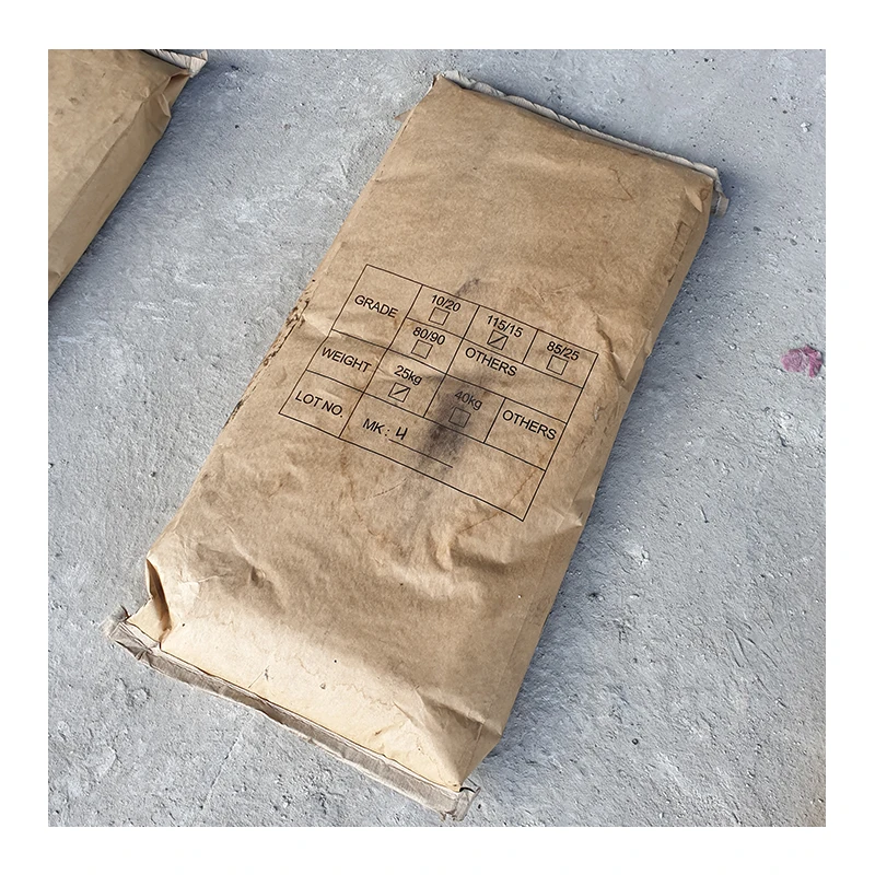 Best Selling Premium Grade Blown Grade Bitumen 115/15 (25kg) with Anti-corrosion and Good Water Resistance