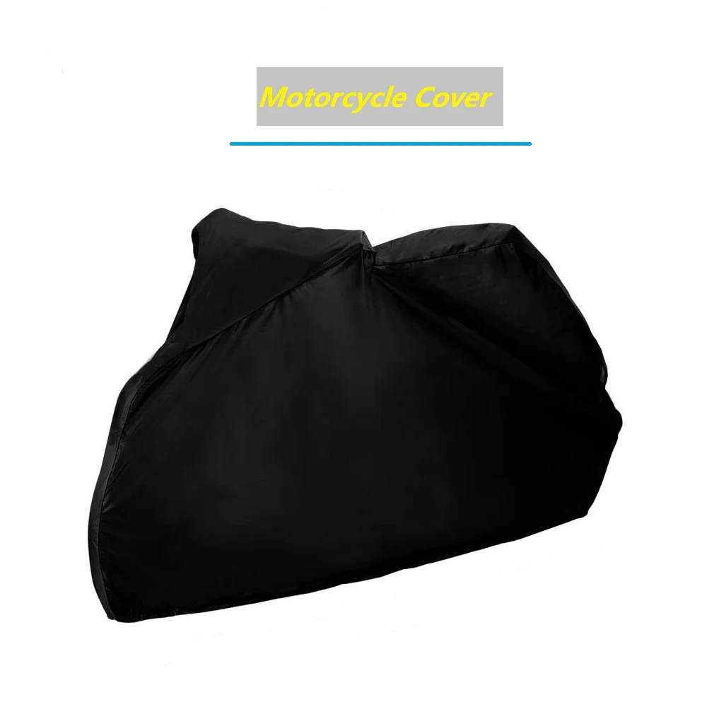 2021 Popular Outdoor Furniture cover 190T Motorcycle Cover Rain Dust Wind Proof Black/Colors UV Motor Bike Protector
