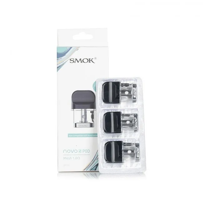
Excellent quality replacement SMOK Novo 2 3pk Pods 