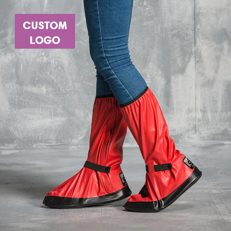 
OEM logo motorcycle blue red black waterproof polyester snow rain boot cover OEM logo motorcycle blue red black waterproof polyester snow rain boot cover