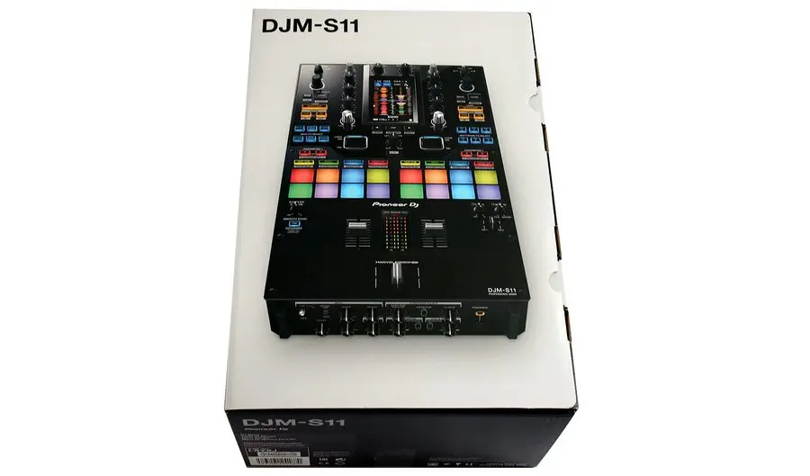 New Pioneer DJ DJM-S11 Professional Mixer w/ EV R300HD Wireless Mic