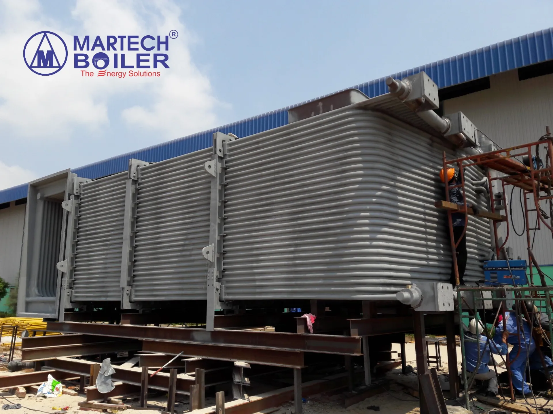 
Martech Boiler Vietnam ( ASME, EN, JIS ) HRSG System 