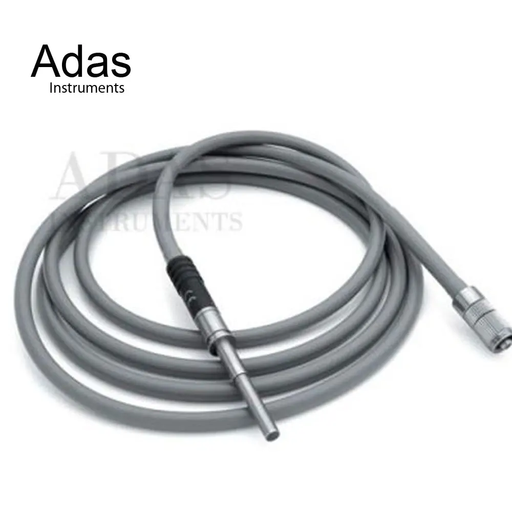 Premium quality custom design Fiber Optic Cable length 225cm 6mm Silicon Coated Autoclavable