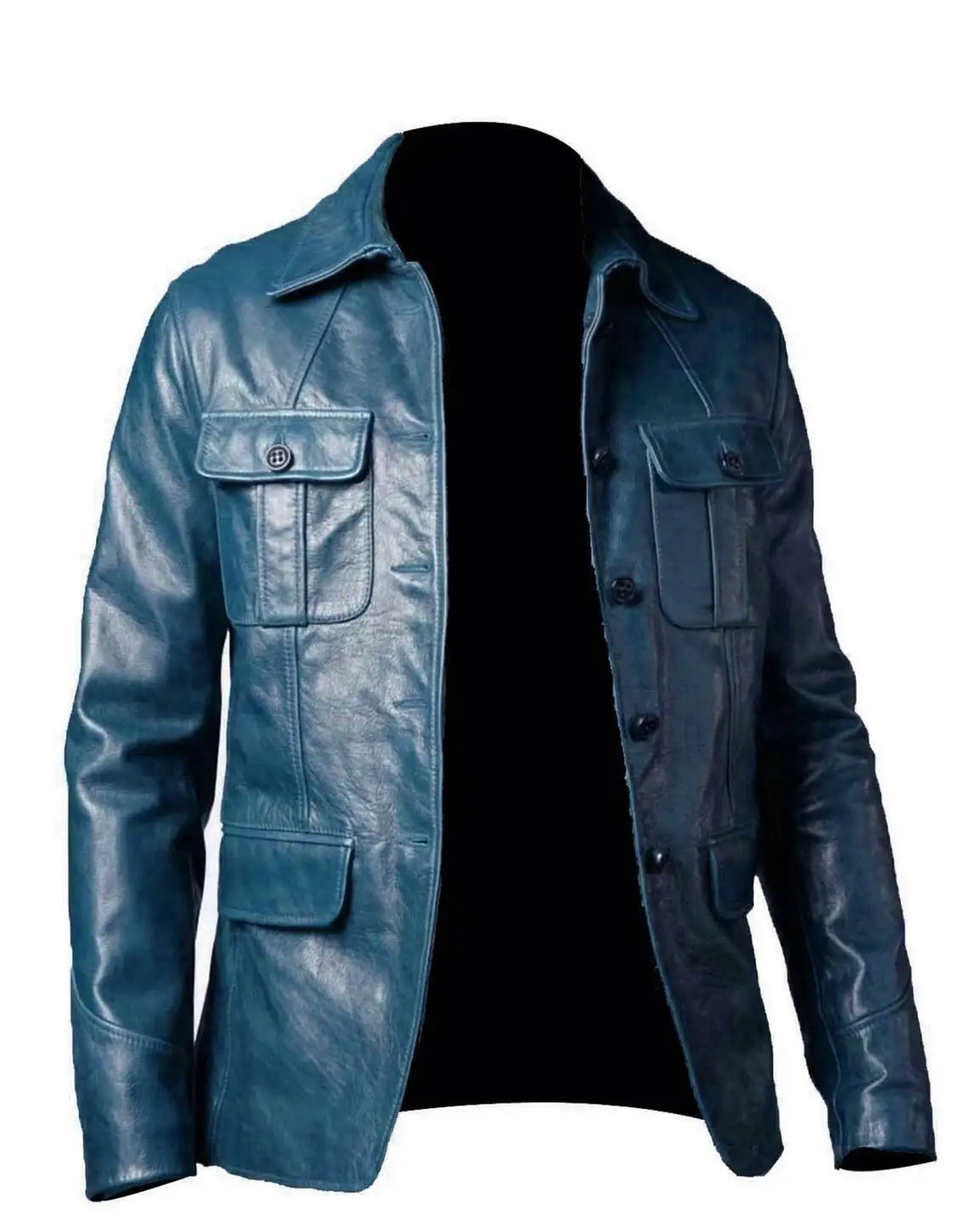 Pakistani made wholesale leather jackets Manufacturer Seller Long Casual Leather Jacket For Men new motorbike design Jackets