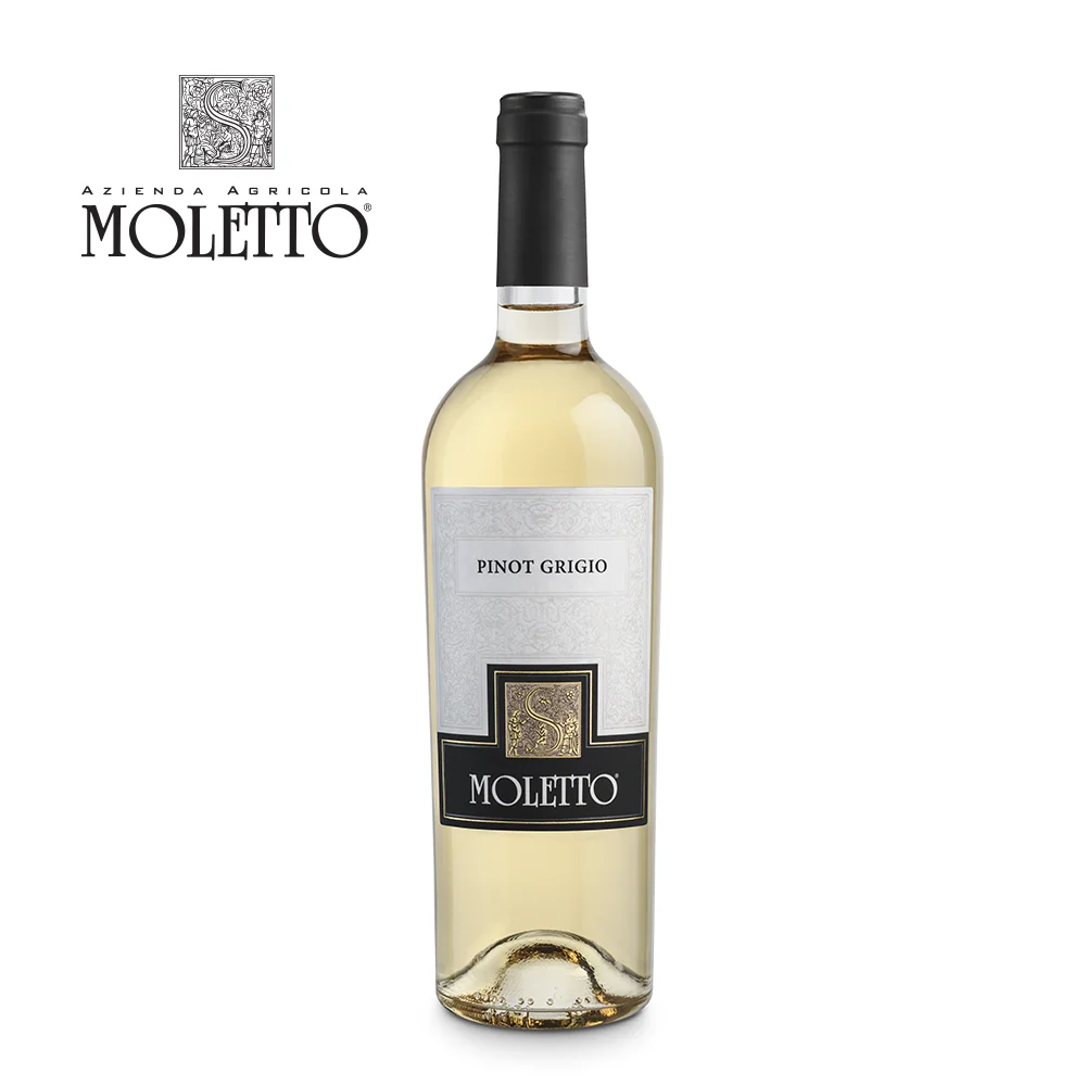 Pinot Grigio White Still Wine From Italy Veneto District Produced From Pinot Grigio Grapes