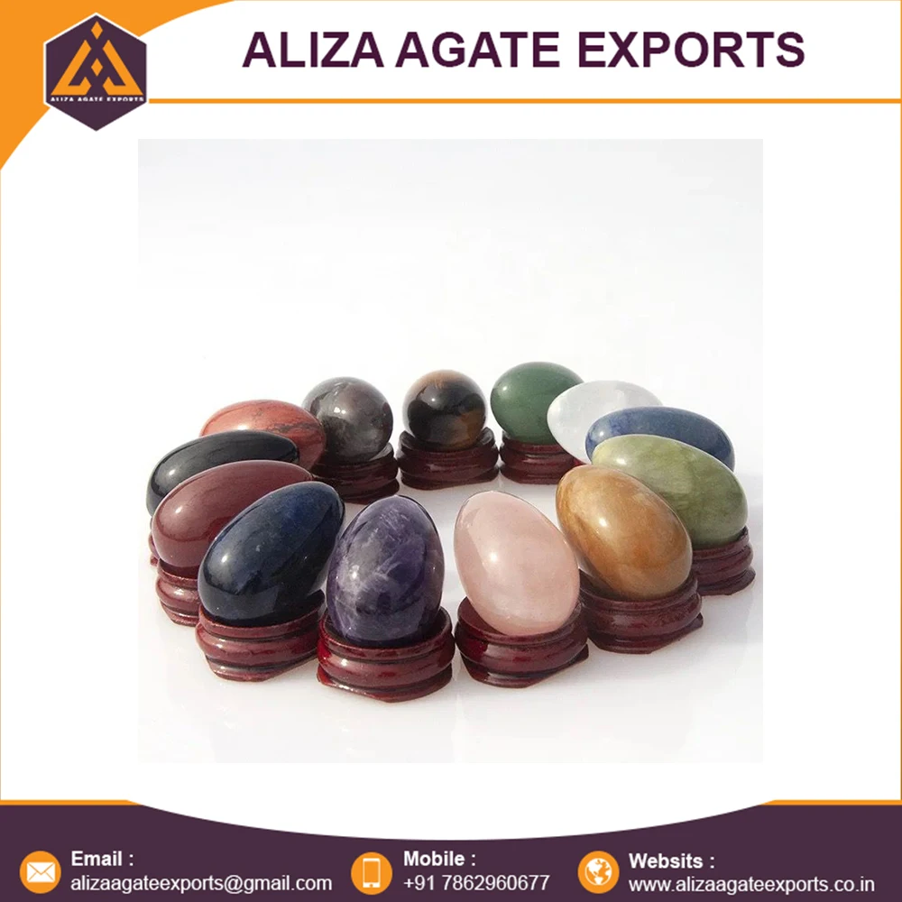 Hot sell cheap price Healing Rock Quartz Crystal Yoni Eggs Natural Jade Eggs for healing