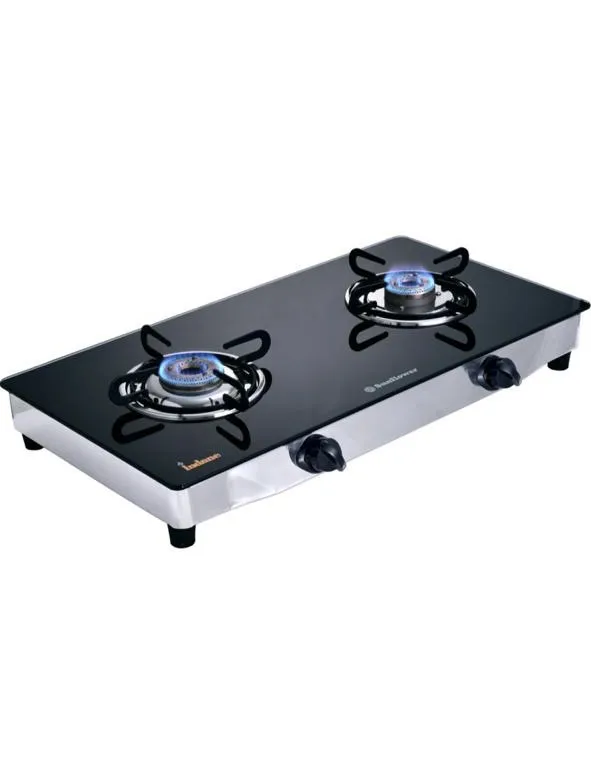 fancy glass built-in hob 4 burner LPG gas cooker stove
