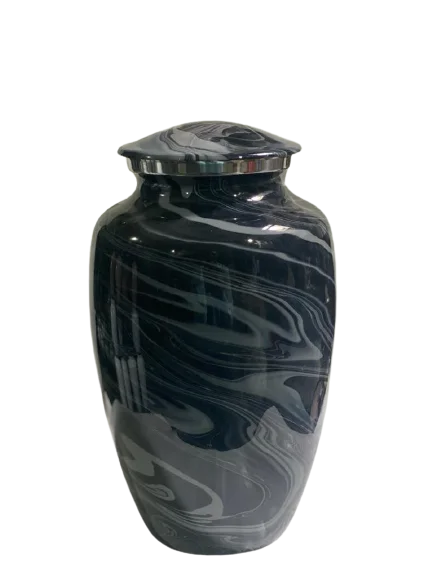 Готовая наклейка с изображением морского дна ручной резкой и эмалированной кремацией/урной