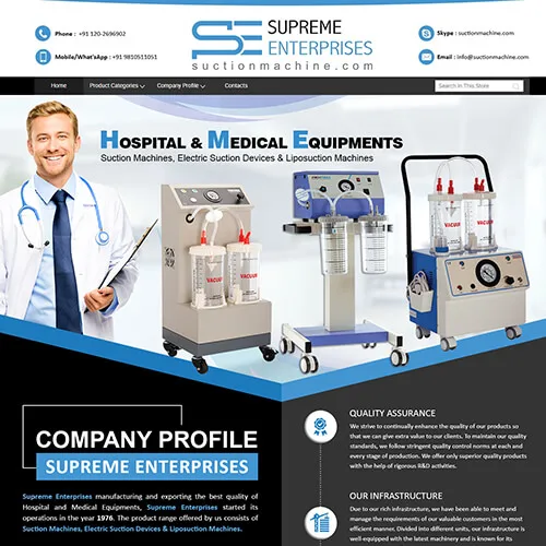 Herbal Products Alibaba Mini Website Design / Best Alibaba Minisite Design Services