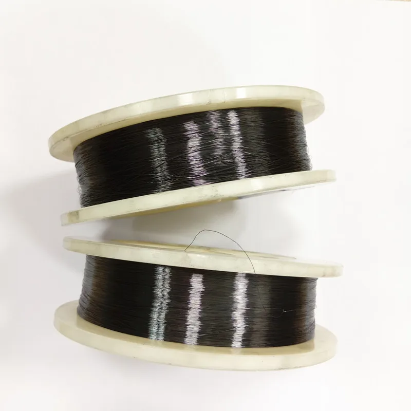 High  Quality 99.95% purity Dia0.2 mm black molybdenum Wire for EDM cutting