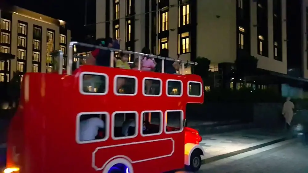 Electric London Bus For Entertainment For Kids and Tourist