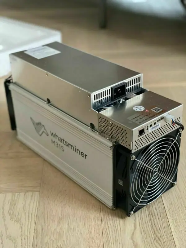 Новый список Whatsminer M31S 76T BTC ASIC Майнер биткоинов машина SHA-256 хэшрейт 76Th s