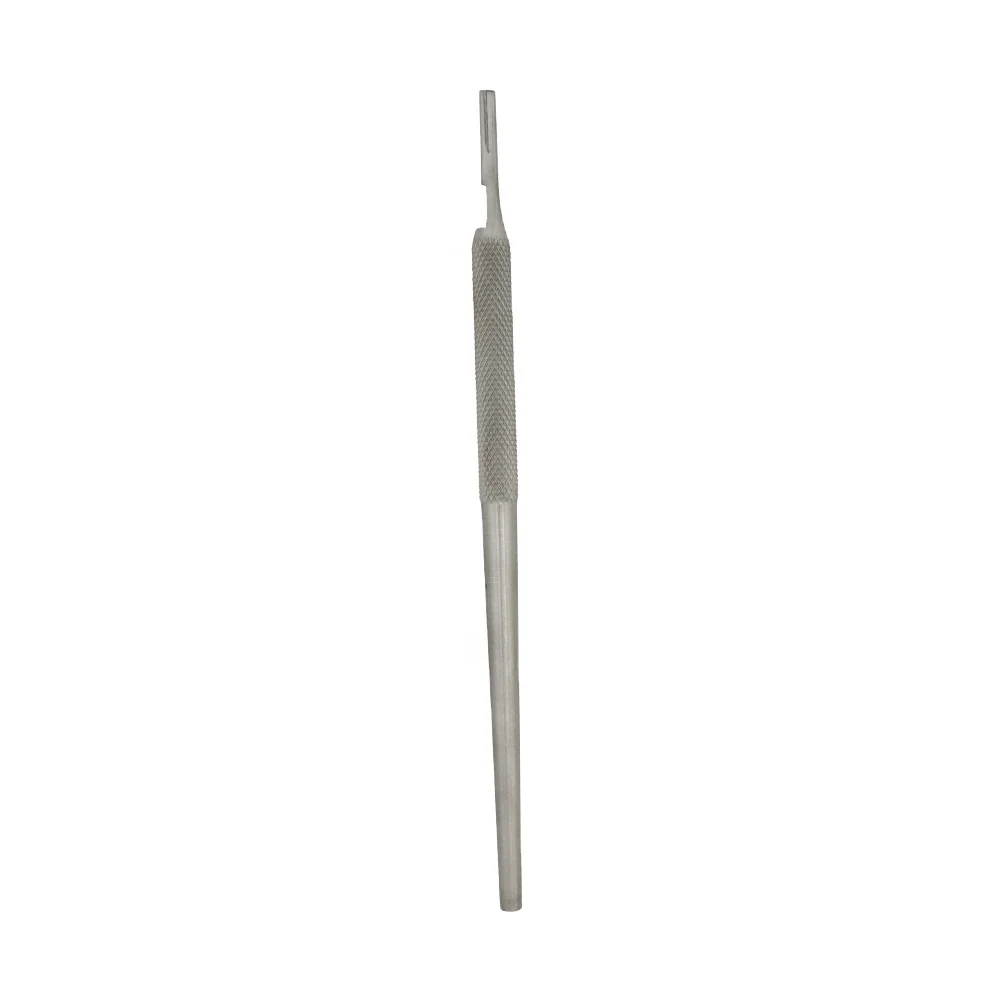 Dental Instrument Surgical Scalpel Handle Round Shape Straight 6mm Solid High Quality Hot Selling Wholesale Low Price