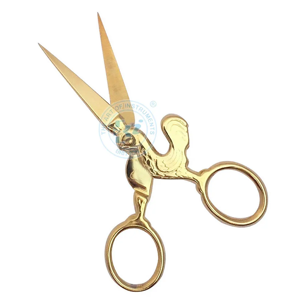 Best Selling Fancy Embroidery Scissors Wholesale Professional Stainless Steel Embroidery Scissors