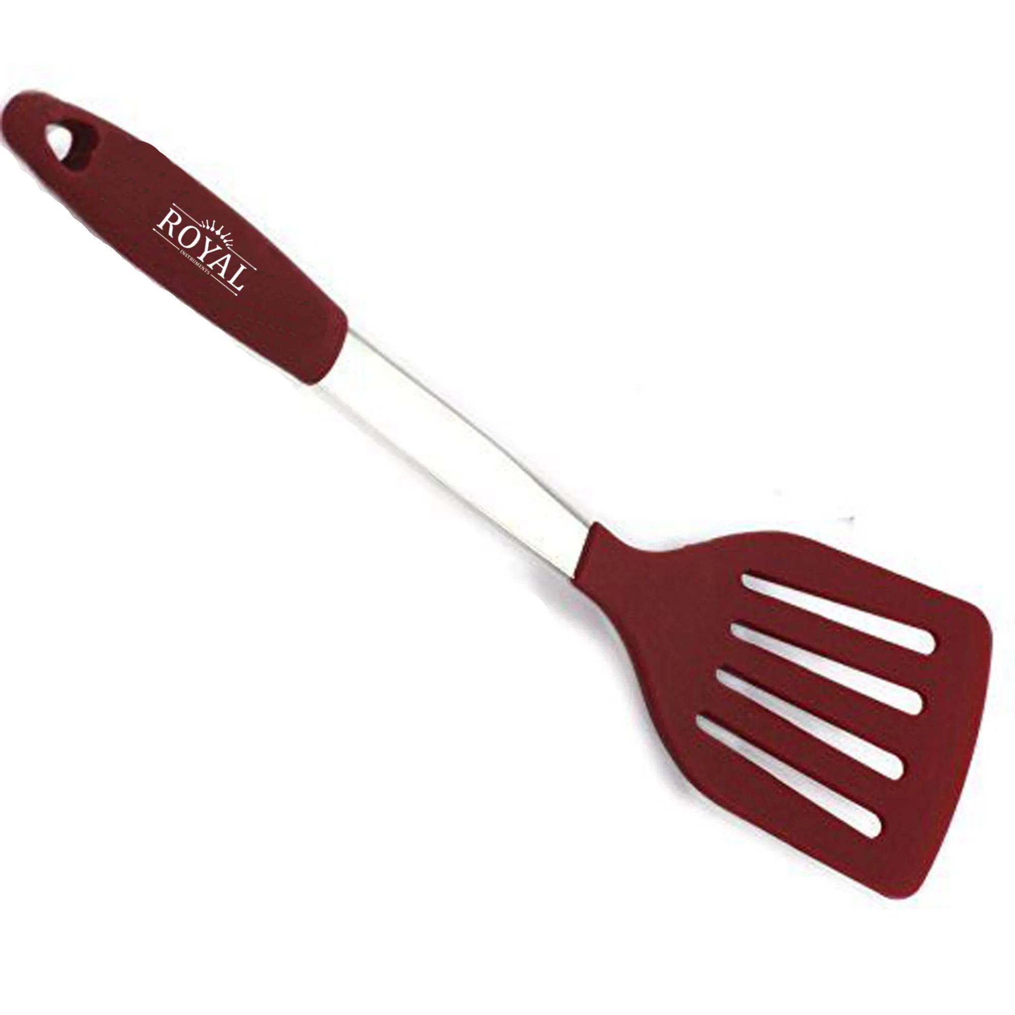 Wholesale Heat Resistor Pizza Plating Spatula Brown Hot Color BBQ Clip Spatula Chef Spatula With Custom Logo