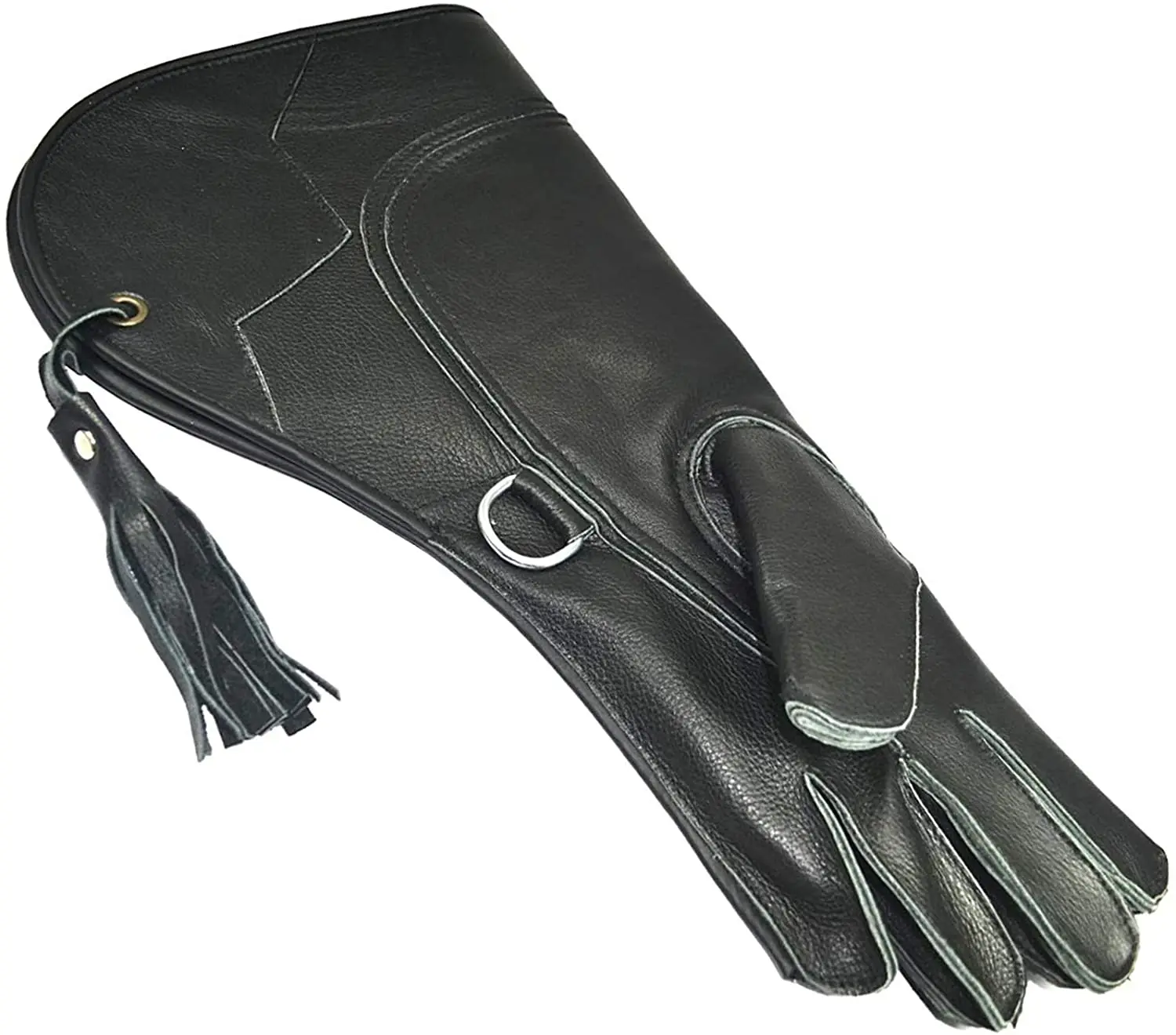 New falconry gloves Left Hand Cow Split hunting gloves Eagle Birds hawk gloves for Cold Weather