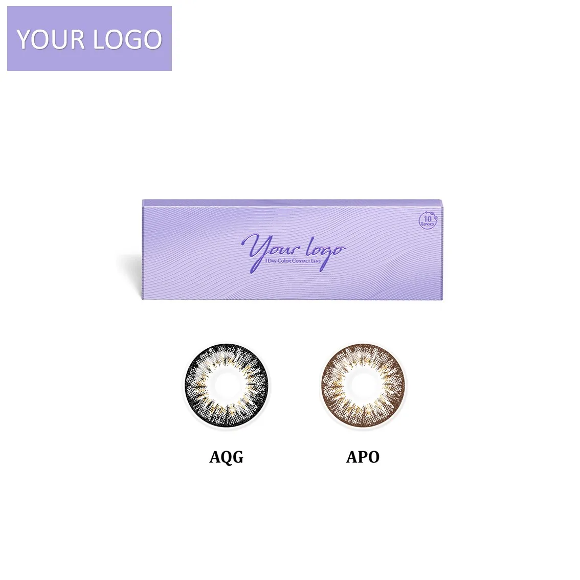 Fast Delivery Wholesale GRAY Color Monthly Contact Lenses