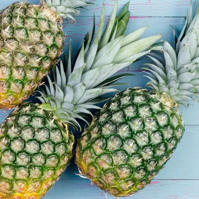 Свежие сладкие ананасы/0,8-1 кг за штуку желтые свежие ананасы фрукты для продажи/вьетнамский ананас
