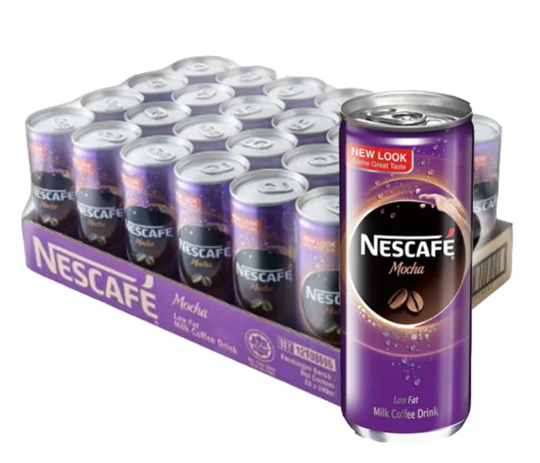 Ready To Drink Ice Can Coffee 24x240ml Original/Latte/Mocha/Tarik/Less Sweet from Malaysia