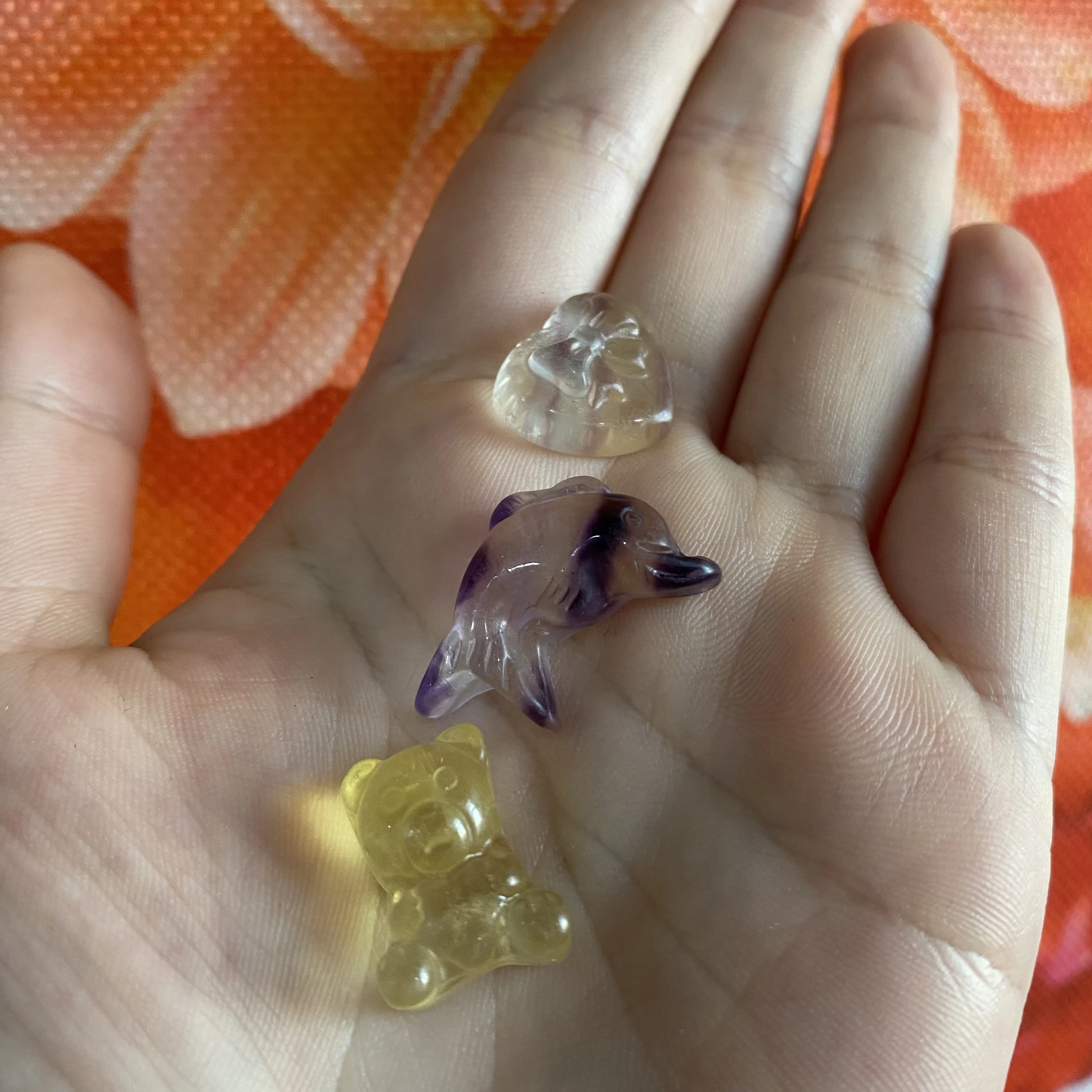 Wholesale Bulk Crystal Cartoon Character Fluorite Crystal Bulbasaur Pikachu Charizard Pokemon Carving