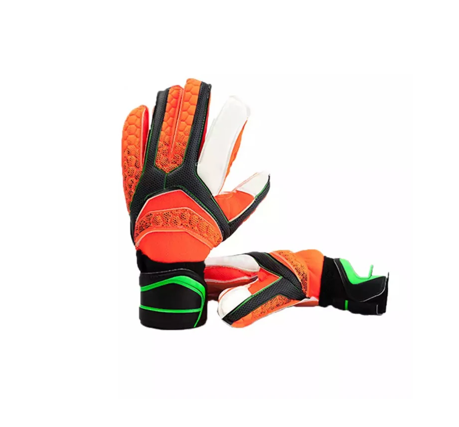 
New German latex Goalkeeper Gloves Palm /4mm Giga latex goalkeeper soccer goalkeeper gloves 