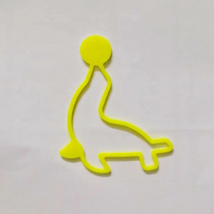 Colorful elastic silicone rubber bracelet hair